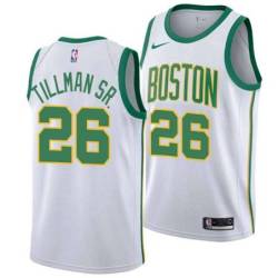 Boston Celtics #26 Xavier Tillman Sr. 2018-2019 City Jersey