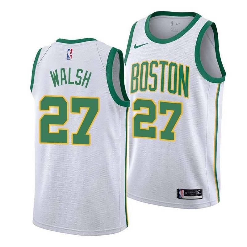 Boston Celtics #27 Jordan Walsh 2018-2019 City Jersey