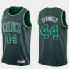 Boston Celtics #44 Jaden Springer Dark Green 2020-2021 Earned Jersey
