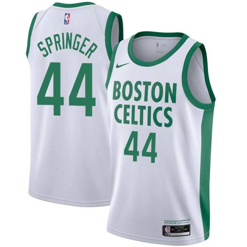 Boston Celtics #44 Jaden Springer 2020-2021 City Jersey