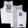 Thunder #30 Billy Owens 2021-22City White Jersey with Love's sponsor patch