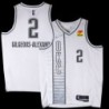 Thunder #2 Shai Gilgeous-Alexander 2021-22City White Jersey with Love's sponsor patch