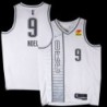 Thunder #9 Nerlens Noel 2021-22City White Jersey with Love's sponsor patch