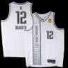 Thunder #12 Mamadi Diakite 2021-22City White Jersey with Love's sponsor patch