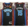 Thunder #15 Bismack Biyombo 2022-23_City Jersey with LOVES Sponsor Patch