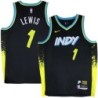 Pacers #1 Freddie Lewis 2023-24City_Black Jersey