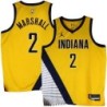 Pacers #2 Rawle Marshall 2022-23Yellow Jersey