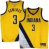 Pacers #3 Tremaine Fowlkes 2022-23Yellow Jersey