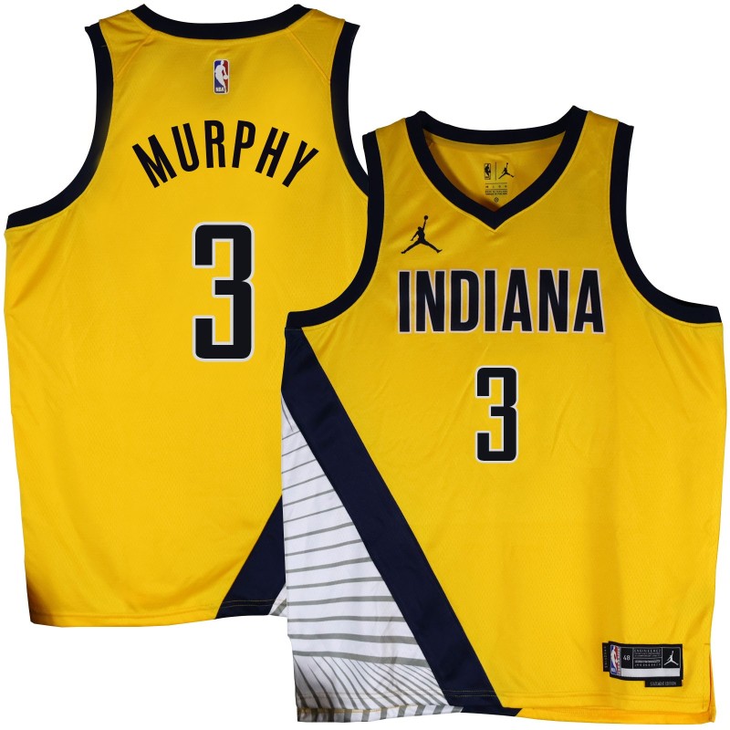 Pacers #3 Troy Murphy 2022-23Yellow Jersey