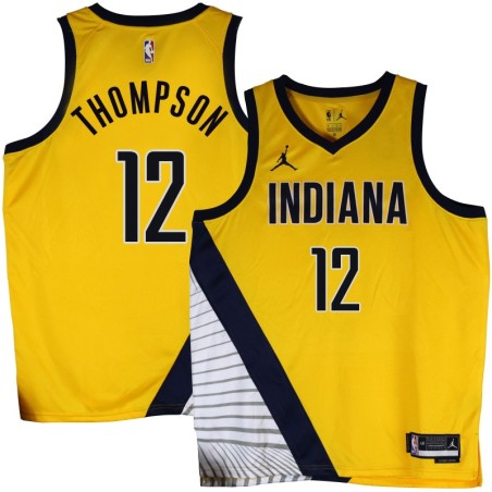 Pacers #12 Jack Thompson 2022-23Yellow Jersey