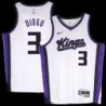 Kings #3 Ike Diogu White2024 Jersey