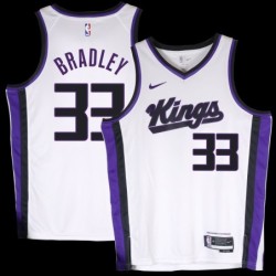 Kings #33 Michael Bradley White2024 Jersey