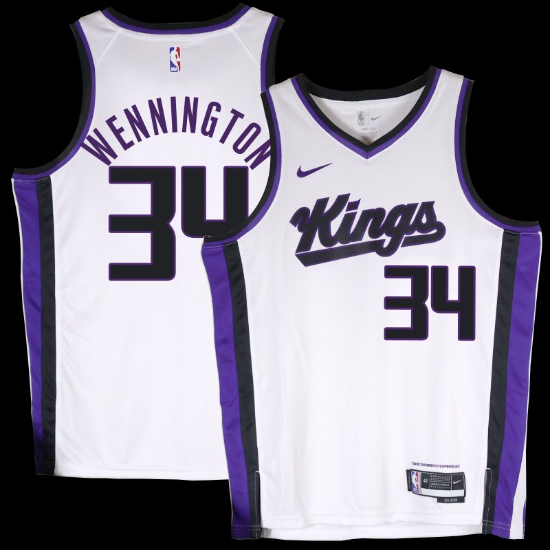 Kings #34 Bill Wennington White2024 Jersey