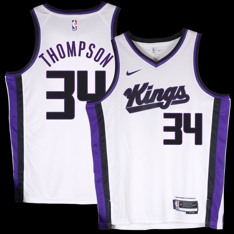 Kings #34 Jason Thompson White2024 Jersey