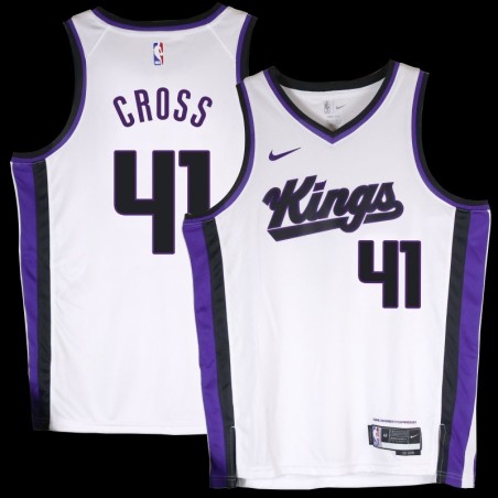 Kings #41 Pete Cross White2024 Jersey