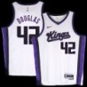 Kings #42 Bruce Douglas White2024 Jersey