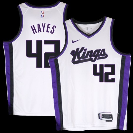 Kings #42 Chuck Hayes White2024 Jersey