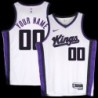 Kings #00 Custom White2024 Jersey