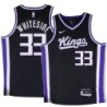 Kings #33 Hassan Whiteside Black2024 Jersey