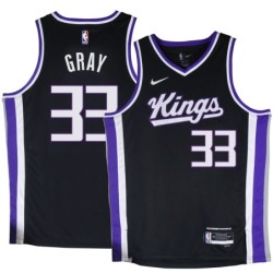 Kings #33 Aaron Gray Black2024 Jersey