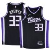 Kings #33 Corey Brewer Black2024 Jersey