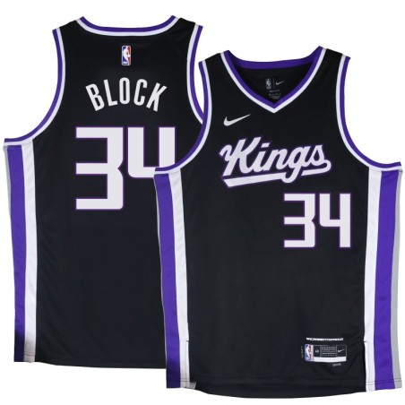 Kings #34 John Block Black2024 Jersey