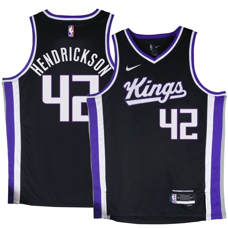 Kings #42 Mark Hendrickson Black2024 Jersey