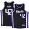 Kings #42 Sean May Black2024 Jersey