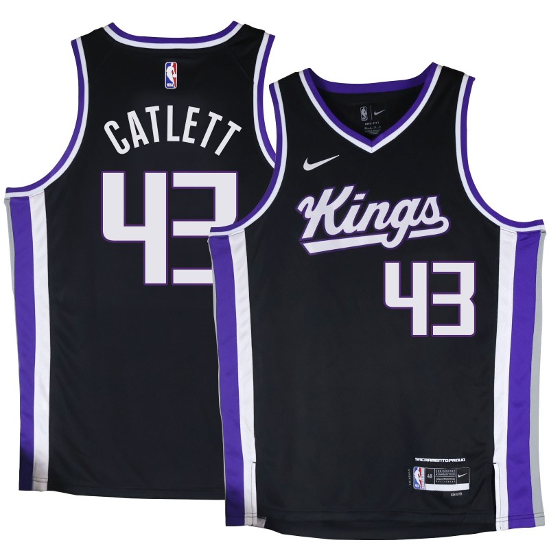 Kings #43 Sid Catlett Black2024 Jersey