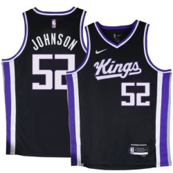 Kings #52 James Johnson Black2024 Jersey