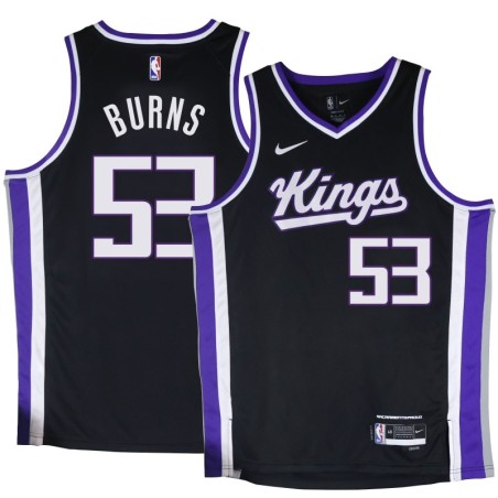 Kings #53 Evers Burns Black2024 Jersey