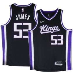 Kings #53 Jerome James Black2024 Jersey