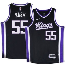 Kings #55 Bob Nash Black2024 Jersey