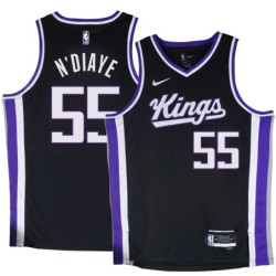 Kings #55 Hamady N'Diaye Black2024 Jersey