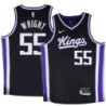 Kings #55 Delon Wright Black2024 Jersey