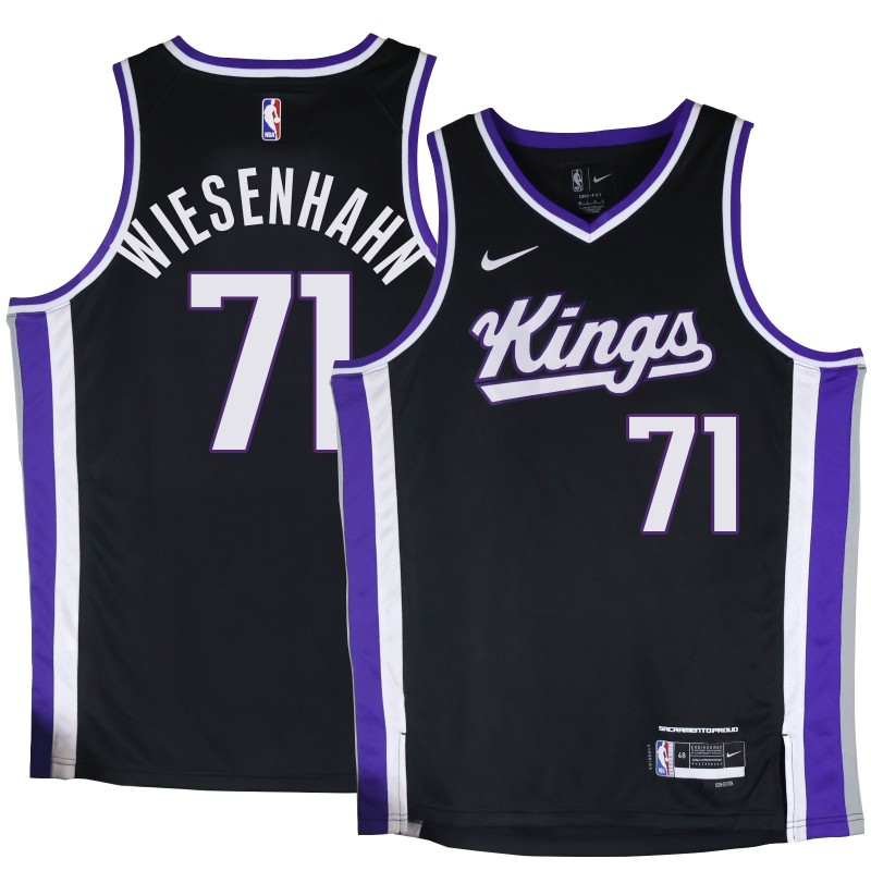 Kings #71 Bob Wiesenhahn Black2024 Jersey