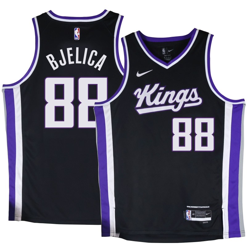 Kings #88 Nemanja Bjelica Black2024 Jersey