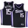 Kings #15 Davion Mitchell Black2024 Jersey