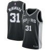 Black Mark McNamara Twill Basketball Jersey -Spurs #31 McNamara Twill Jerseys, FREE SHIPPING