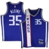 Kings #35 Joe Kleine 2023-24City Blue Jersey