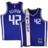 Kings #42 Pervis Ellison 2023-24City Blue Jersey