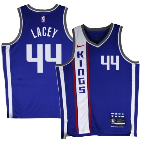 Kings #44 Sam Lacey 2023-24City Blue Jersey