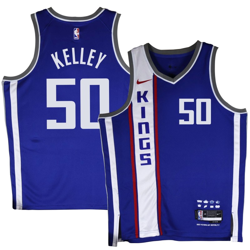 Kings #50 Rich Kelley 2023-24City Blue Jersey