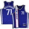 Kings #71 Bob Wiesenhahn 2023-24City Blue Jersey