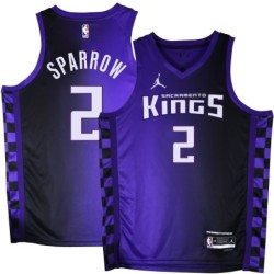 Kings #2 Rory Sparrow Purple Black Gradient Jersey