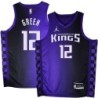 Kings #12 Si Green Purple Black Gradient Jersey