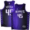 Kings #45 Randy Breuer Purple Black Gradient Jersey