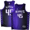 Kings #45 Cole Aldrich Purple Black Gradient Jersey