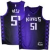 Kings #51 Hub Reed Purple Black Gradient Jersey