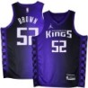 Kings #52 Chucky Brown Purple Black Gradient Jersey